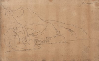 Vernazza by John Robert Cozens